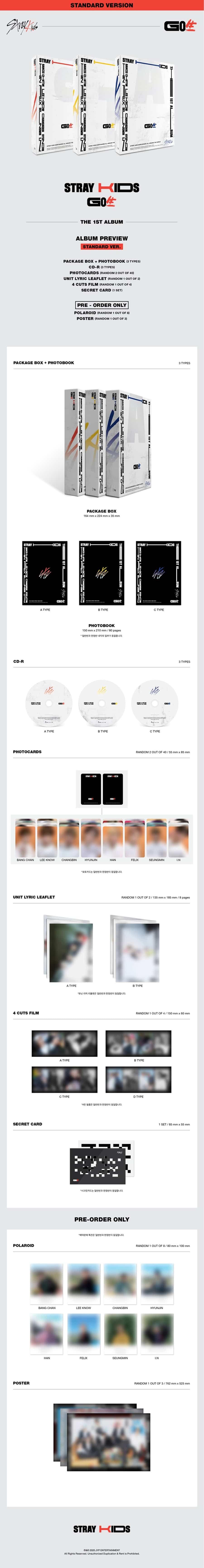 Stray Kids – GO Live (Standard Ver.) | 1st Full Album