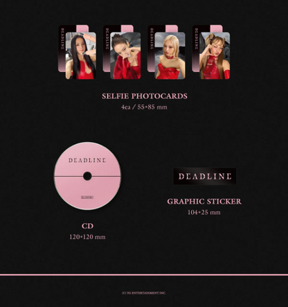 [YG SELECT POB] BLACKPINK – 3rd MINI ALBUM [DEADLINE] (BLACK Ver.)