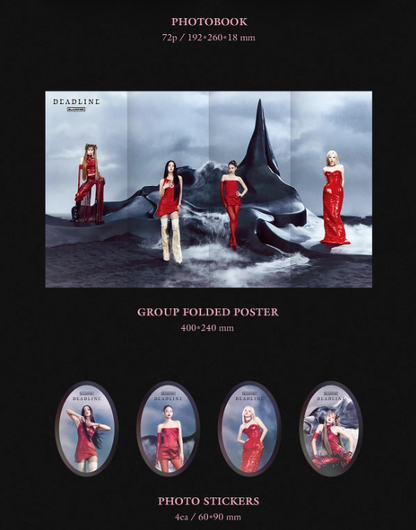 [YG SELECT POB] BLACKPINK – 3rd MINI ALBUM [DEADLINE] (BLACK Ver.)