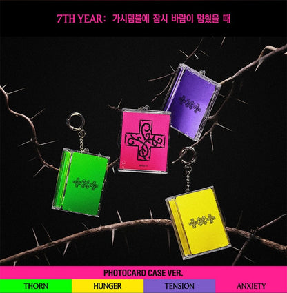 [WEVERSE POB] TXT – 7TH YEAR A Moment of Stillness in the Thorns (Photocard Case Ver.) RANDOM