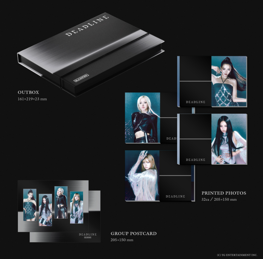 BLACKPINK – 3rd MINI ALBUM [DEADLINE] (GRAY Ver.)