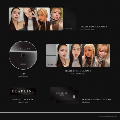 BLACKPINK – 3rd MINI ALBUM [DEADLINE] (GRAY Ver.)