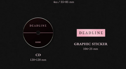 [YG SELECT POB] BLACKPINK – 3rd MINI ALBUM [DEADLINE] (PINK Ver.)