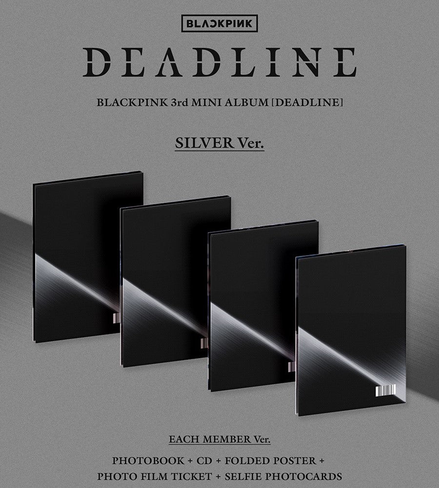 BLACKPINK – 3rd MINI ALBUM [DEADLINE] (SILVER Ver.)