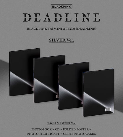 BLACKPINK – 3rd MINI ALBUM [DEADLINE] (SILVER Ver.)