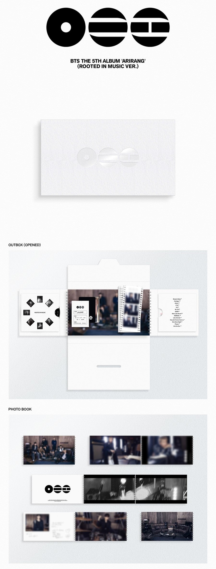 BTS – The 5th Album “ARIRANG” (Vol.5) - Version Aléatoire