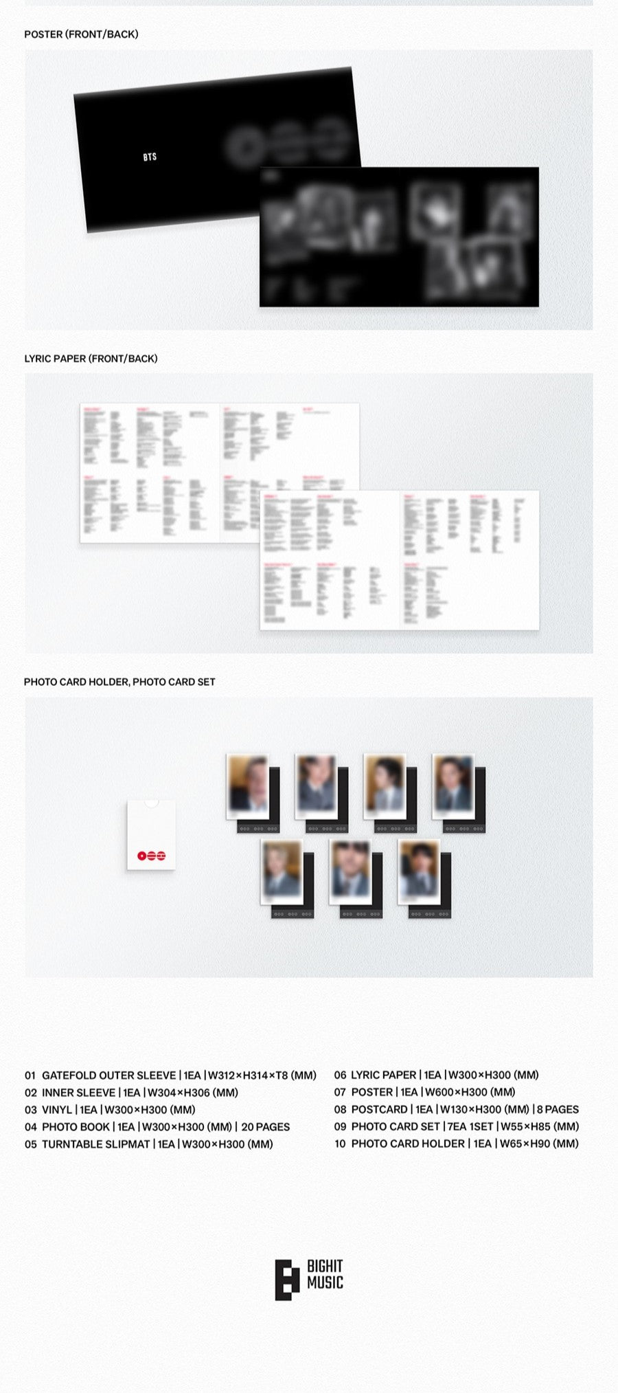BTS – The 5th Album [ARIRANG] (Deluxe Vinyl Ver.) - Aléatoire