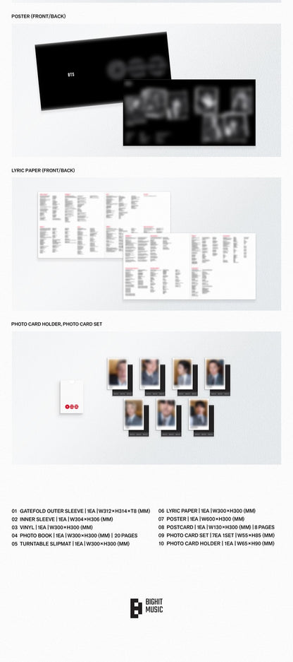 BTS – The 5th Album [ARIRANG] (Deluxe Vinyl Ver.) - Aléatoire