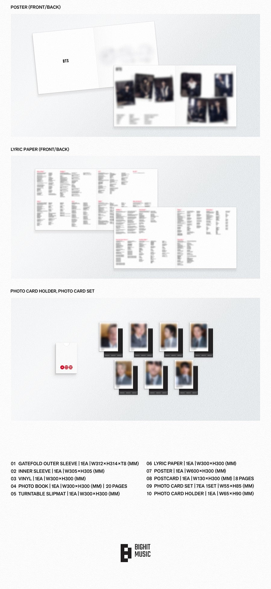 BTS – The 5th Album [ARIRANG] (Deluxe Vinyl Ver.) - Aléatoire