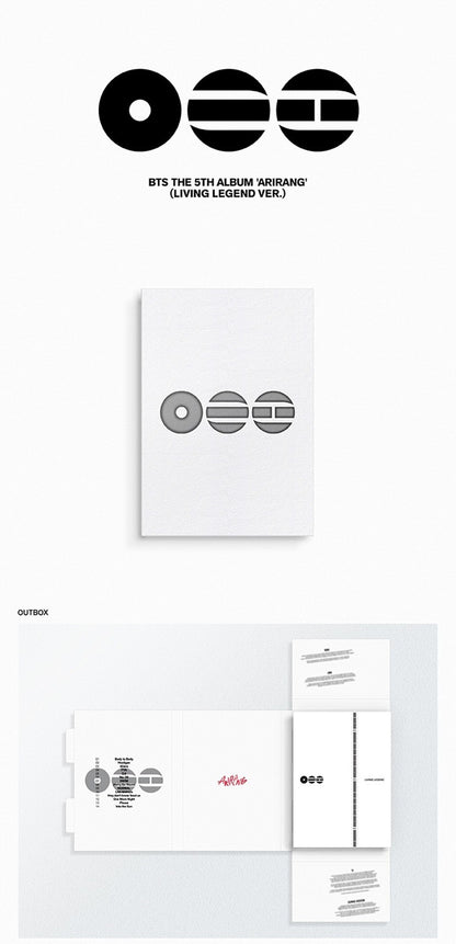 BTS – The 5th Album [ARIRANG] (Living Legend Ver.)