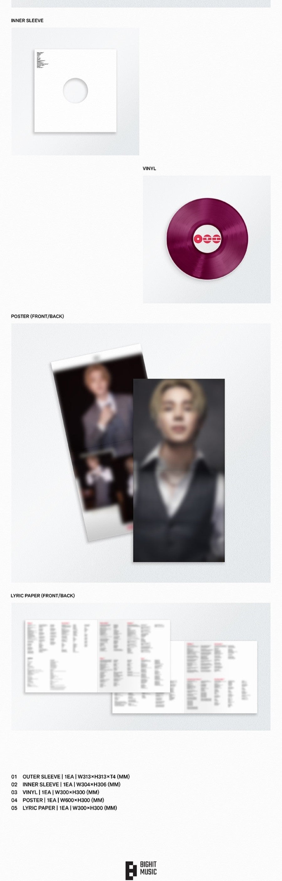 BTS – The 5th Album [ARIRANG] (Standard Vinyl Ver.) - Aléatoire