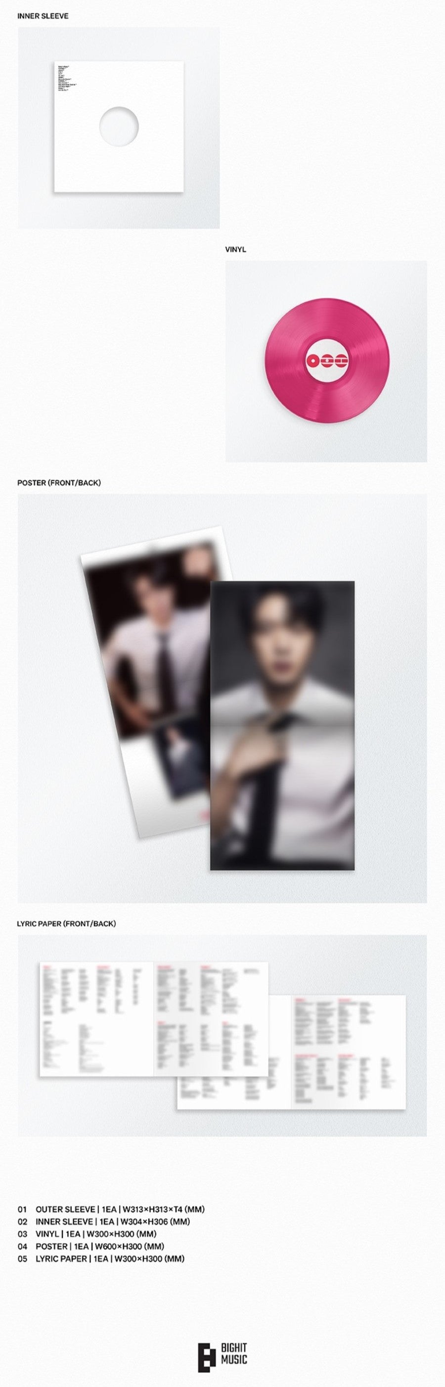 BTS – The 5th Album [ARIRANG] (Standard Vinyl Ver.) - Aléatoire