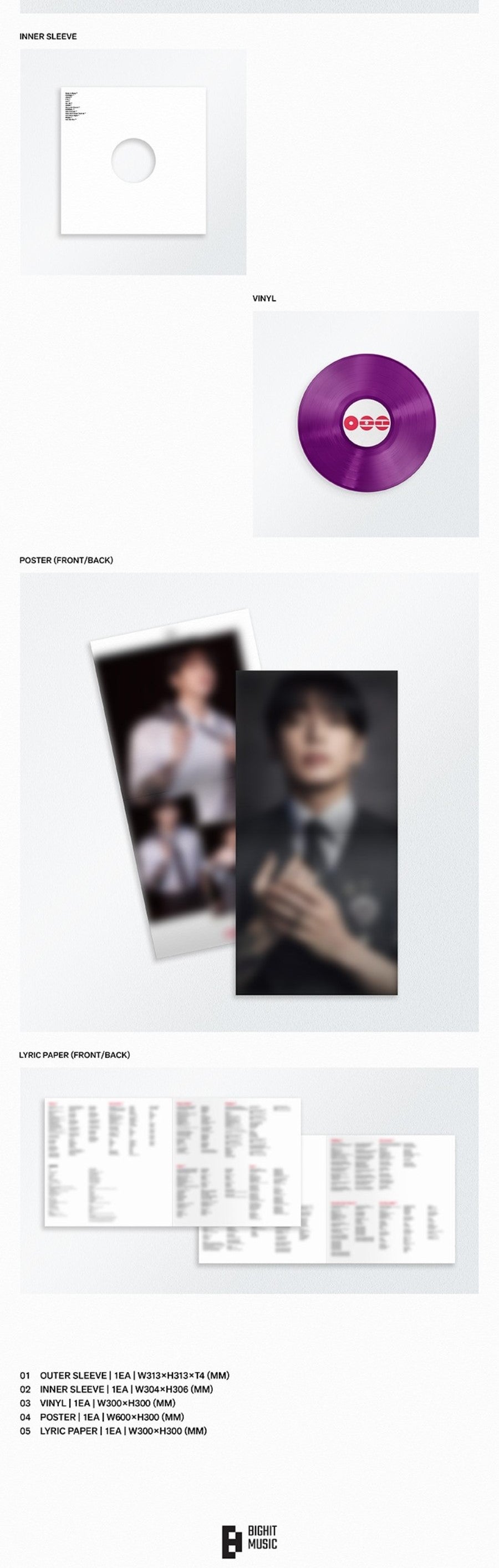BTS – The 5th Album [ARIRANG] (Standard Vinyl Ver.) - Aléatoire