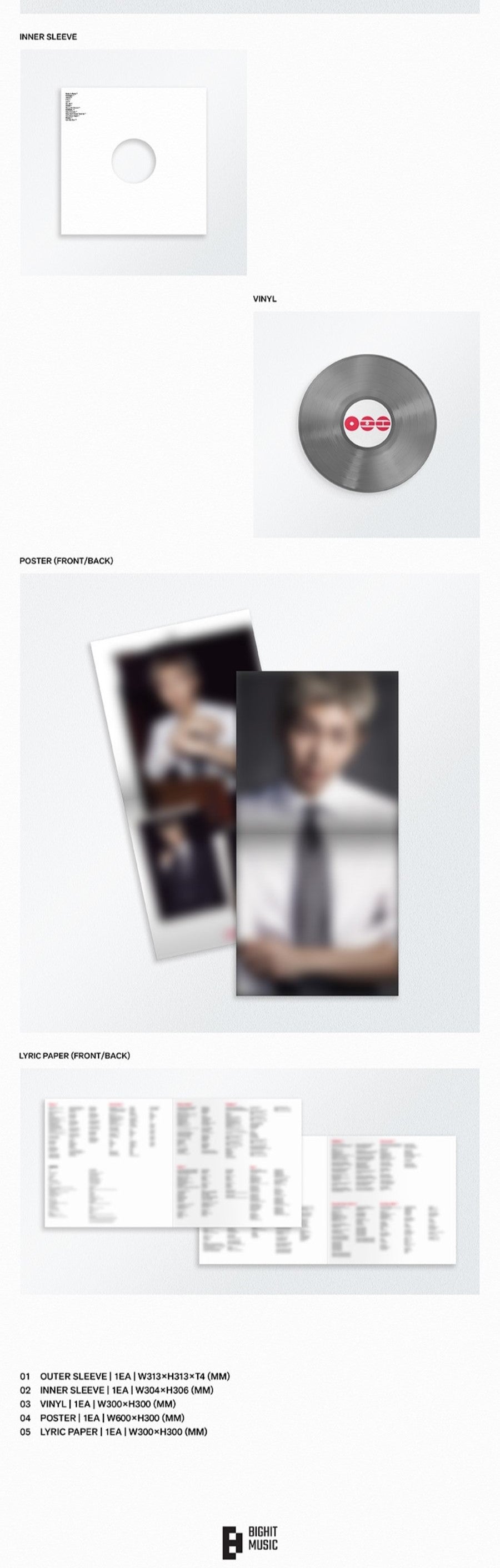 BTS – The 5th Album [ARIRANG] (Standard Vinyl Ver.) - Aléatoire