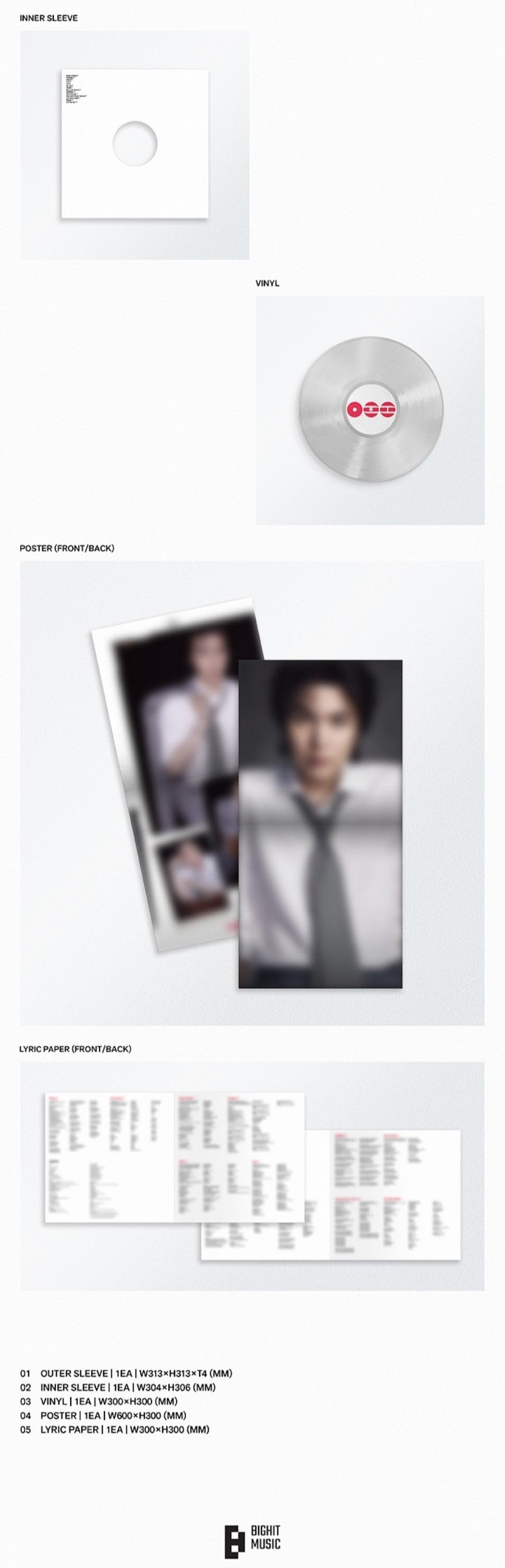 BTS – The 5th Album [ARIRANG] (Standard Vinyl Ver.) - Aléatoire