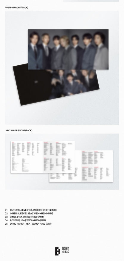 BTS – The 5th Album [ARIRANG] (Standard Vinyl Ver.) - Aléatoire