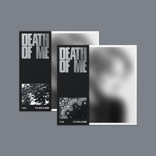 EVAN – 1st Mini Album [DEATH OF ME] (BANDANA Ver.) (Random)