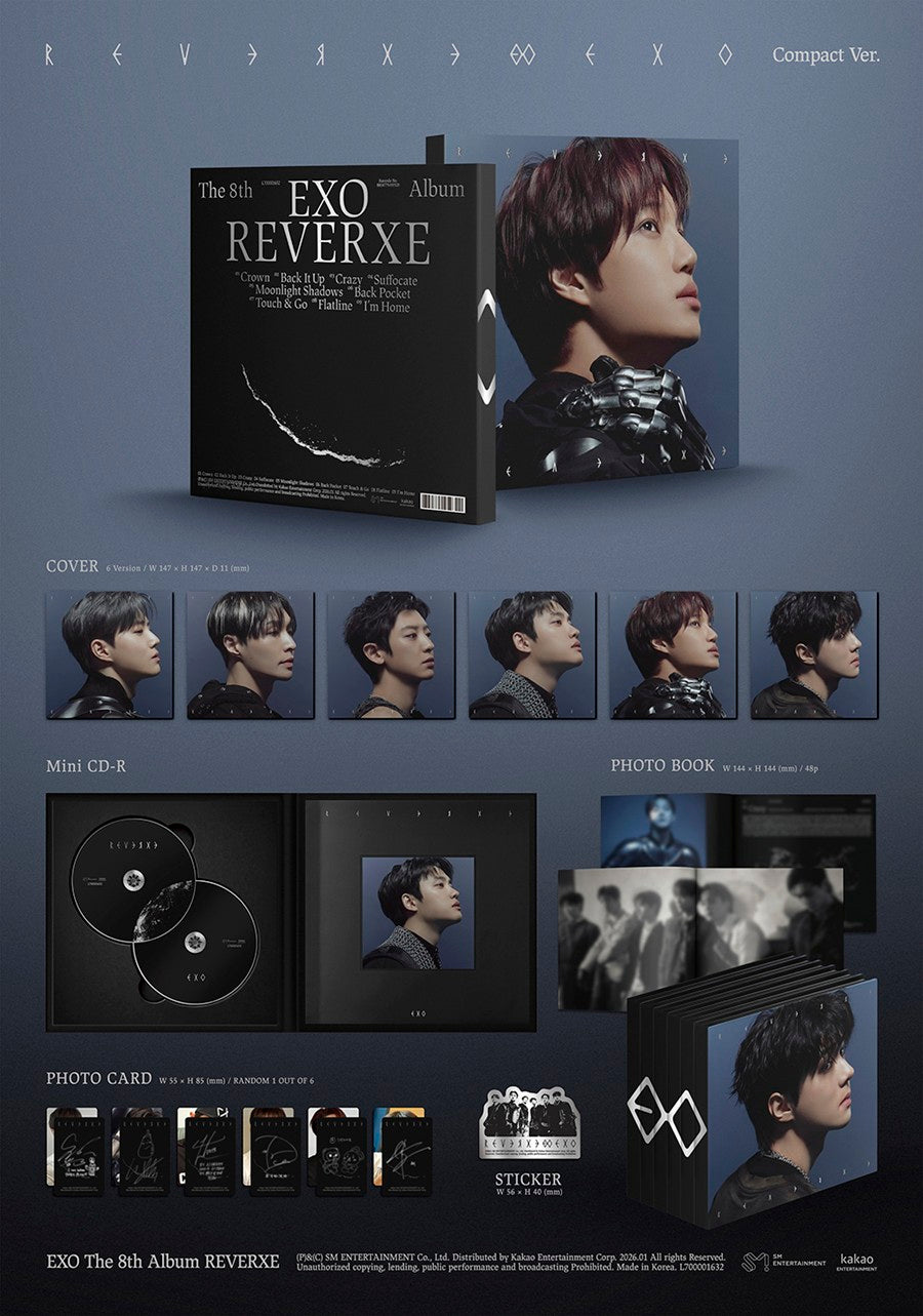 EXO – The 8th Album [REVERXE] (Compact Ver.)