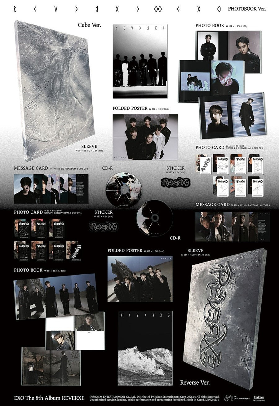 EXO – The 8th Album [REVERXE] (PHOTOBOOK Ver.)