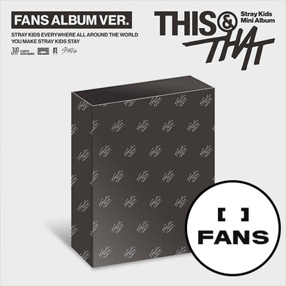 [FANS SHOP POB] Stray Kids – Mini Album [THIS & THAT] (FANS ALBUM VER.)