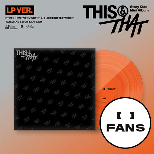 [FANS SHOP POB] Stray Kids – Mini Album [THIS & THAT] (LP VER.)