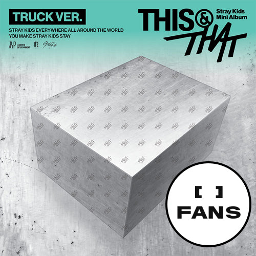 [FANS SHOP POB] Stray Kids – Mini Album [THIS & THAT] (TRUCK VER.)