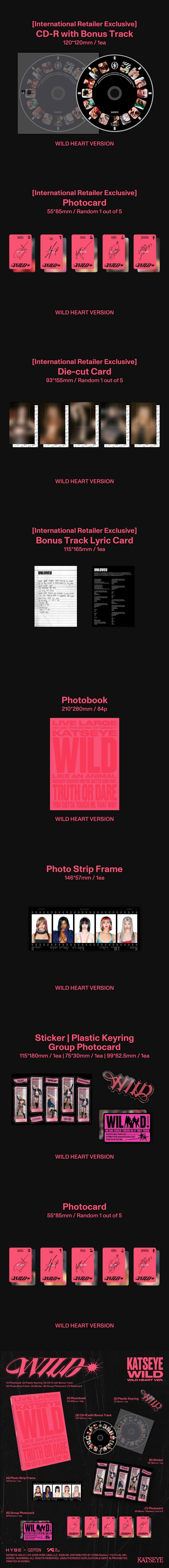 KATSEYE – [WILD] (International Retailer Exclusive)