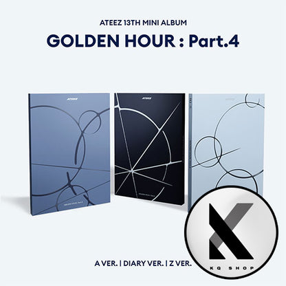 KQSHOP POB ATEEZ – 13th Mini Album GOLDEN HOUR Part.4