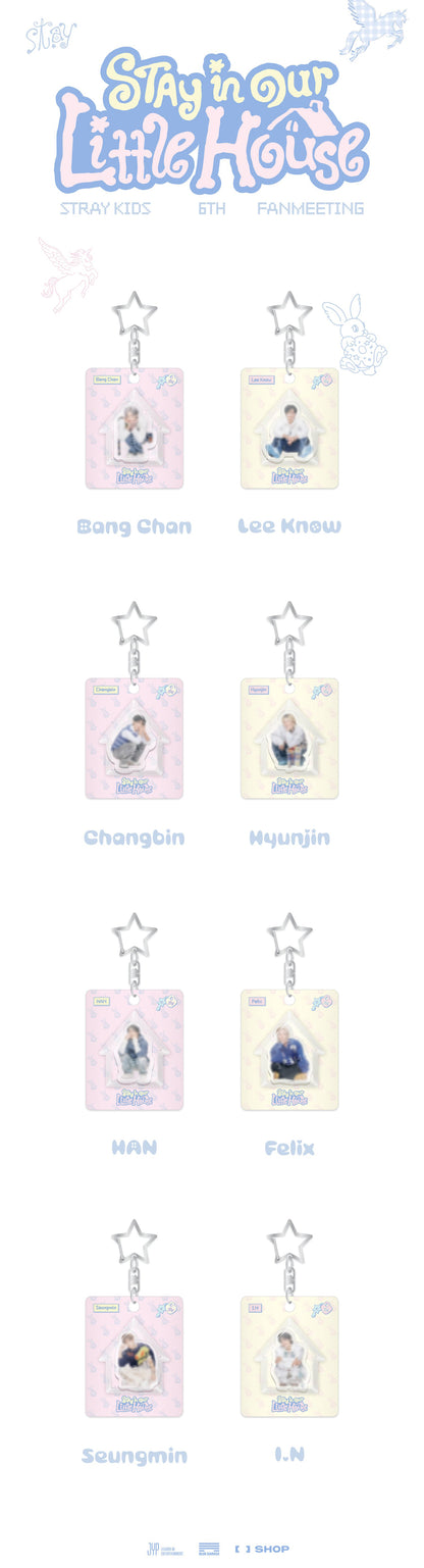 MINI BLOCK KEYRING Stray Kids STAY in Our Little House MD