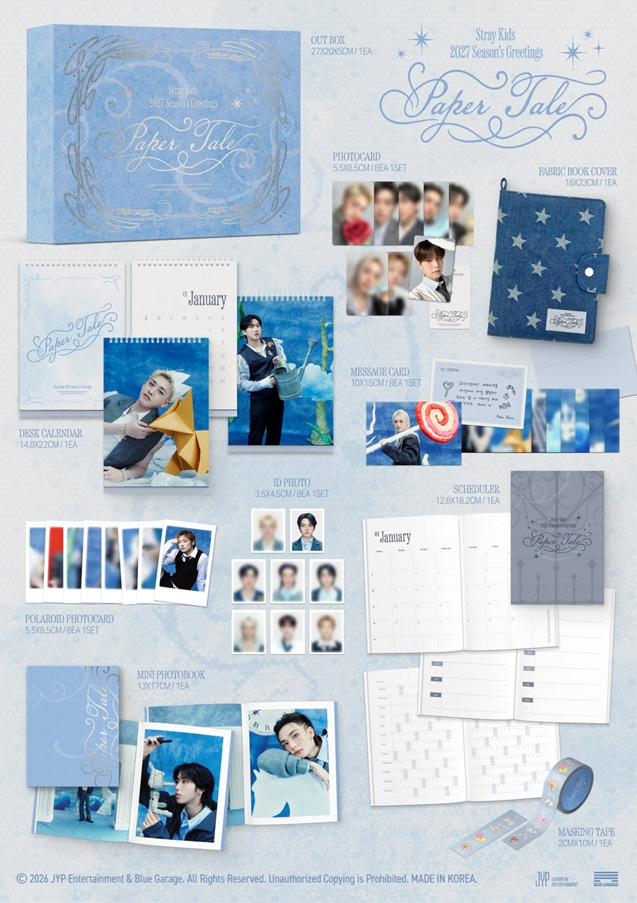 [SOUNDWAVE POB] Stray Kids 2027 SEASON’S GREETINGS [Paper Tale]