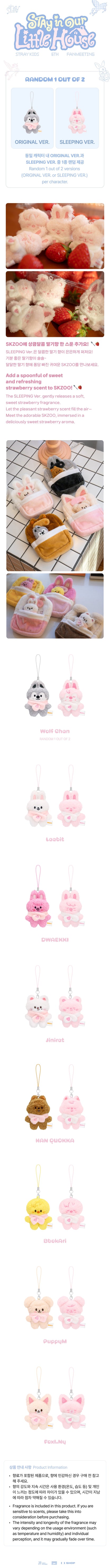 SKZOO SECRET PLUSH MICRO Ver. Stray Kids STAY in Our Little House MD