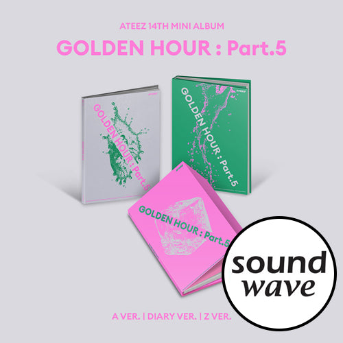 [SOUNDWAVE POB] ATEEZ – 14th Mini Album [GOLDEN HOUR : Part.5]