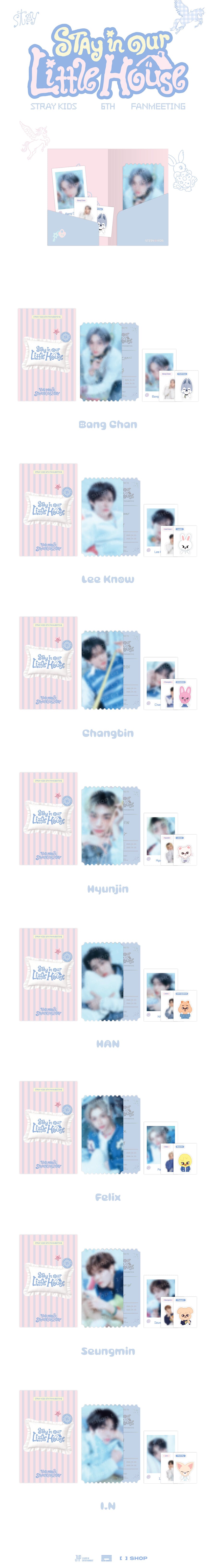 SPECIAL TICKET SET Stray Kids STAY in Our Little House MD