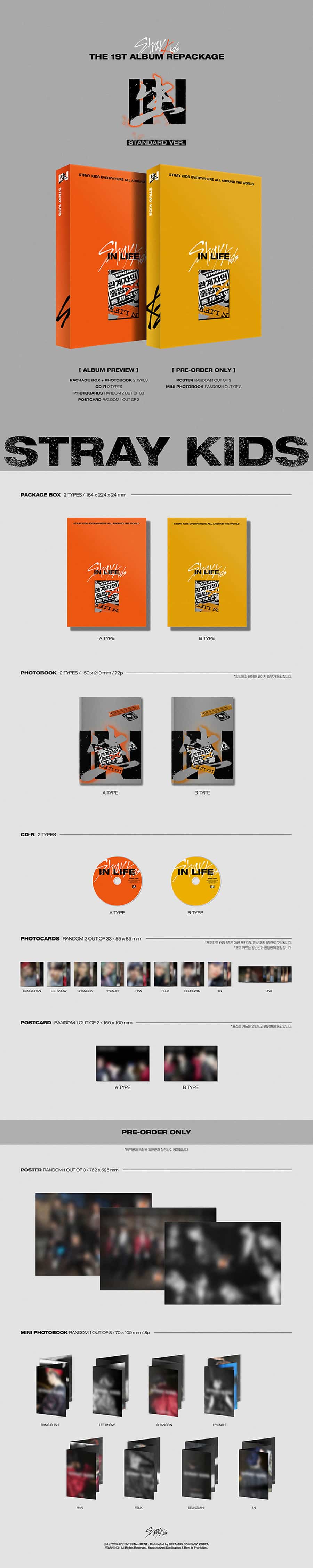 Stray Kids – IN LIFE | 1st Full Album Repackage
