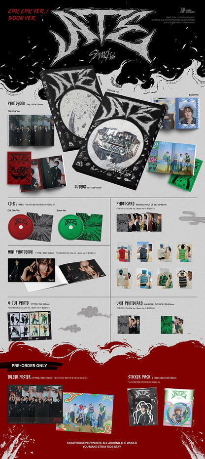 Stray Kids – Mini Album [ATE] (Chk Chk Ver., Boom Ver.)