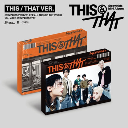 [SOUNDWAVE POB] Stray Kids – Mini Album [THIS & THAT] (THIS VER., THAT VER.)