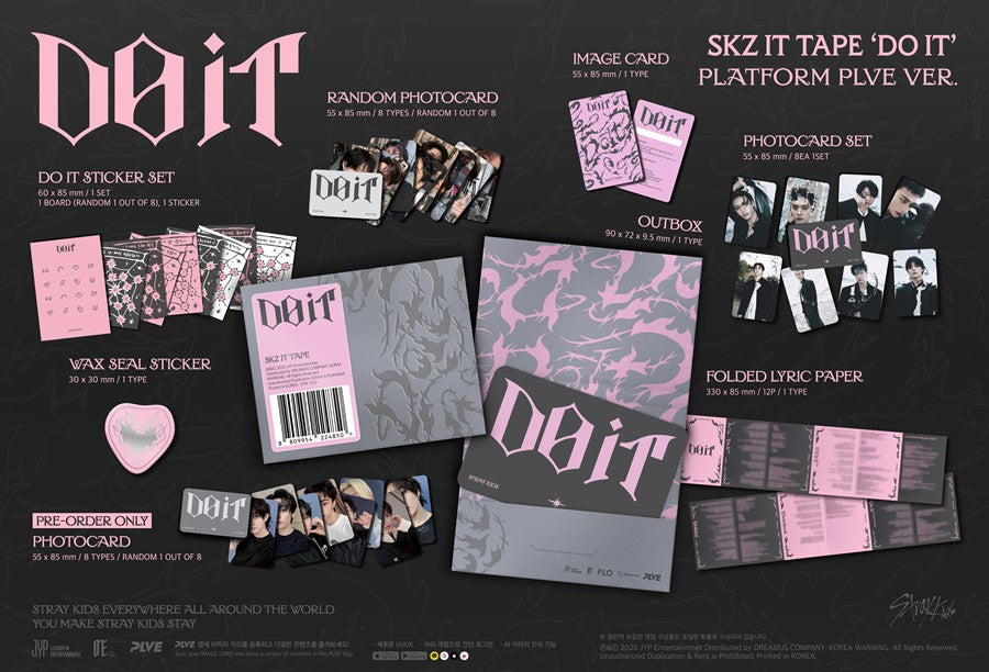 Stray Kids – SKZ IT TAPE [DO IT] (PLATFORM PLVE VER.)