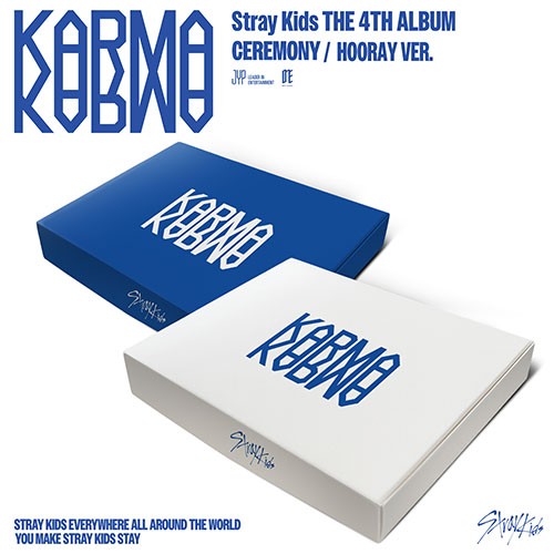 Stray Kids – The 4th Full Album [KARMA] (CEREMONY VER., HOORAY VER.)