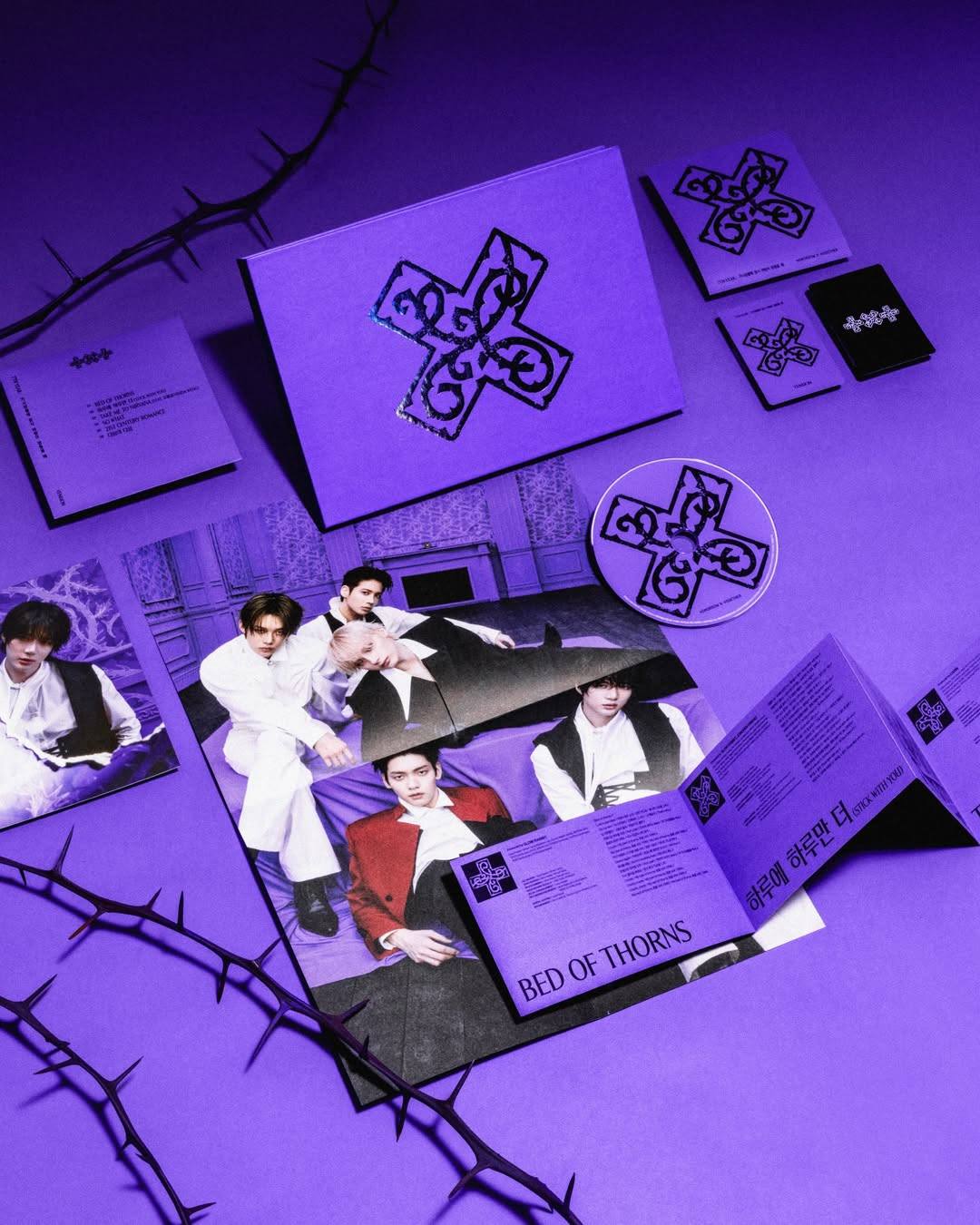 [WEVERSE POB] TXT – 7TH YEAR A Moment of Stillness in the Thorns (HUNGER / TENSION / ANXIETY Ver.)
