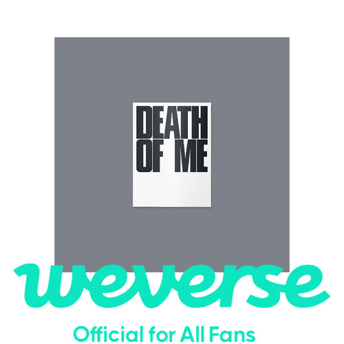 [WEVERSE POB] EVAN – 1st Mini Album [DEATH OF ME] (Weverse Albums ver.)