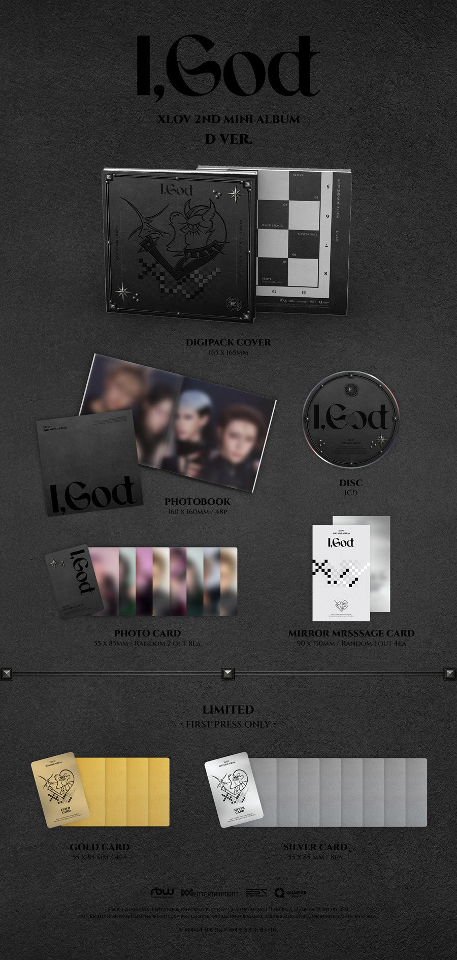 XLOV - I,God [First Press Limited Bonus]
