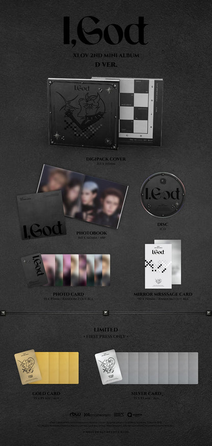 XLOV - I,God [First Press Limited Bonus]
