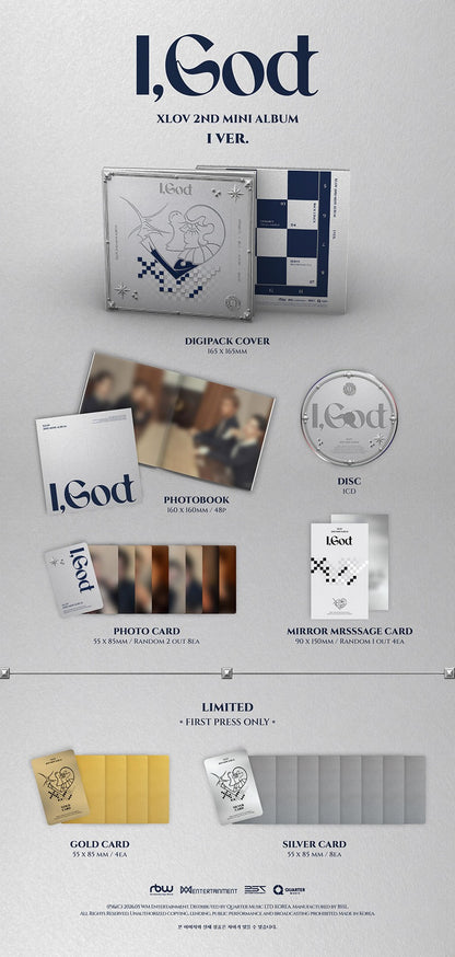 XLOV - I,God [First Press Limited Bonus]