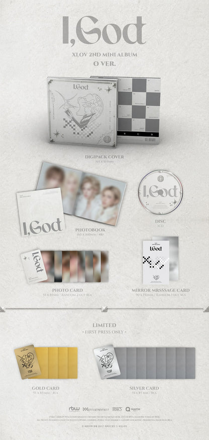 XLOV - I,God [First Press Limited Bonus]